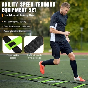 Kit d'entraînement complet d'agilité pour tous les niveaux et tous les âges, accessoires de <span class=keywords><strong>football</strong></span>, de soccer et de basketball - Product Image 3