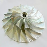 Turbocharger Billet kompresor roda Impeller Supercharge 9 + 9 pisau cocok Paxton Novi 2000