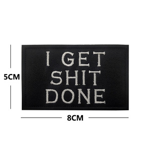 <span class=keywords><strong>Hook</strong></span> <span class=keywords><strong>Loop</strong></span> kain ban lengan Morale lencana dengan bahasa Inggris kata-kata menginspirasi dan Slogan yang dipersonalisasi untuk pakaian topi tas dekorasi - Product Image 4