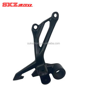 Set Completo di Supporti per Poggiapiedi Posteriori per Passeggero Moto, Lavorati a CNC, Marca SKZ - Product Image 3