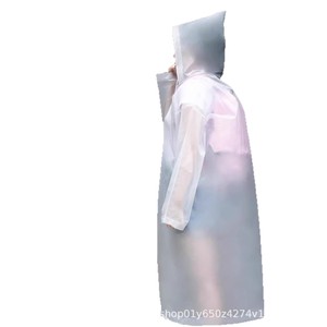 Impermeable Desechable Haishi Hainuo para Adultos, Largo, Grueso, de Cuerpo Entero, Ligero, Talla Grande, Portátil, para Hombre y Mujer - Product Image 2
