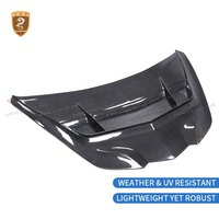 Capot moteur en fibre de carbone style ZR1.2 pour Chevrolet Corvette C8 Z06, capot ventilé, accessoires de voiture