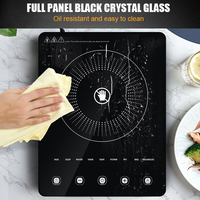 Meilleure qualité cuisinière infrarouge intelligente multifonction table de cuisson infrarouge simple brûleur plaque de cuisson en céramique avec prix d'usine