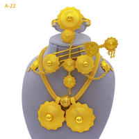 Bijoux de mariage fantaisie, ensembles de bijoux de luxe inspirés des créateurs, ensembles exquis pour femmes, collier, boucles d'oreilles, bague, bracelet, ensemble de fleurs