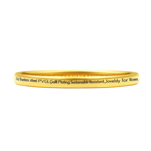 Diamond <b>Bracelet</b> 316L Stainless Steel PVD Gold Plating Sustainable Resistant Jewelry for Women - Product Image 2