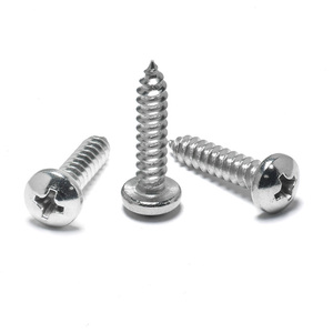 Chất lượng cao 2-st11 din7981 thép không gỉ/Carbon thép kẽm mạ <span class=keywords><strong>Phillips</strong></span> <span class=keywords><strong>Pan</strong></span> đầu sắc nét điểm tự khai thác ốc vít - Product Image 1