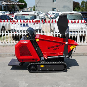 Mini Dumper Cingolato Idraulico Rhinoceros da Cantiere Completamente Idraulico da 800 kg con Motore a Benzina B&S /Ducar da 15 CV - Product Image 5