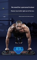 Plateforme d'entraînement pliable et réglable 9-en-1 en ABS durable avec bandes de résistance pour abdominaux et pompes à domicile