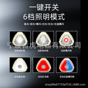 Cy-2025 Headlamp Led Rechargeable Battery Outdoor Emergency Lighting Lamp - Product Image 5