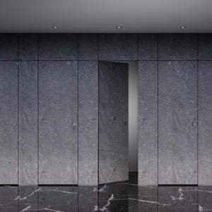 DEBO <span class=keywords><strong>HPL</strong></span> hạt gỗ phân vùng bản lề tủ cho trường phân vùng nhà vệ sinh - Product Image 2