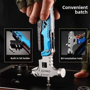 Herramientas Multifuncionales Portátiles para Camping con Llaves de Emergencia, Alicates, Cuchillo y Martillo GZ RTS, Pedido Mixto al por Mayor - Product Image 2