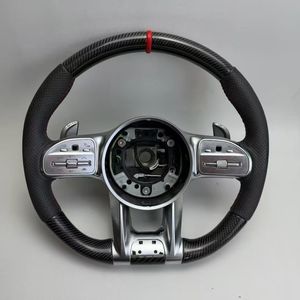 Volante Deportivo de Cuero para Mercedes G63 C43 GLS53 GT50 <span class=keywords><strong>A45AMG</strong></span> W222 W204 C63 W207 W172 G500 G55 G63 S500 S320 2026 809 C43 - Product Image 2