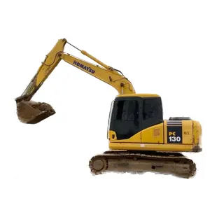 Perennial export to provide freight forwarders used medium excavator Komatsu pc130 excavator price 13 tons of excavator