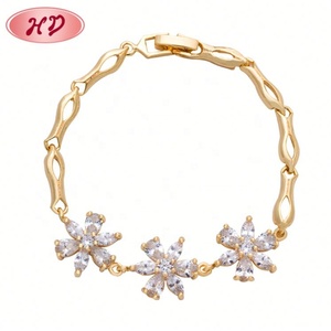 Pulseras de Oro Egipcias de 18 Quilates Chapadas en Oro de Moda 2015 para Niñas - Product Image 2