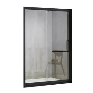 Corner bathroom custom shower cubicles cabin unit glass doors shower enclosure