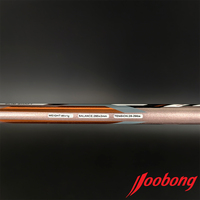 Joobong Pro Win 2 raket Badminton karbon grafit, raket Badminton karbon kualitas tinggi 29lbs 3U tipe bertahan, harga grosir serat karbon latihan