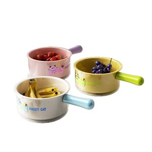 Sweet Cat Double Layer Plastic Colander Set With Drain <b>Basket</b> For Kitchen Fruit Vegetable Washing And <b>Storage</b> - Product Image 5