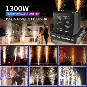 New Arrive 1300w Double Head Rotation Fireworks Machine Stage Wireless Cold Sparklers Machine - Product Image 6