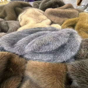 Tissu en fausse fourrure <span class=keywords><strong>de</strong></span> vison <span class=keywords><strong>de</strong></span> qualité supérieure, peluche à poils courts super doux, 100% polyester, multicolore pour manteaux d'hiver, couvertures et décoration intérieure - Product Image 2