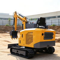 Mini-excavatrice sur chenilles de 3,5 tonnes et 2 tonnes avec moteur Kubota EPA Euro 5, machine compacte pour la construction agricole, livraison gratuite