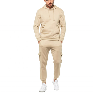 Ensemble 2 pièces unisexe 100 % coton respirant grande taille pour le sport et le fitness avec cordon de serrage, fabriqué au Pakistan, logo personnalisé, pour adultes - Product Image 1