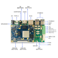Rockchip Qualcomm RK3568 A55 Ddr 2GB 4GB 8GB EMMC 128GB Android Linux para Robot