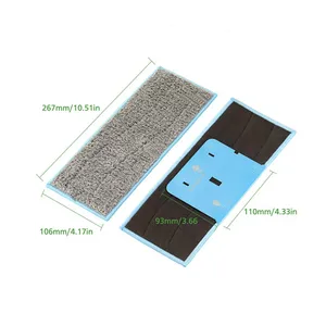 Tampon de nettoyage humide pour <span class=keywords><strong>aspirateur</strong></span> <span class=keywords><strong>robot</strong></span> IRobot <span class=keywords><strong>Braava</strong></span> <span class=keywords><strong>Jet</strong></span> M6, accessoire de remplacement - Product Image 4