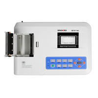 Prix de la machine Ecg à canal unique Électrocardiographe Machine Ekg Moniteur Ecg à 12 dérivations Version vétérinaire en option