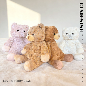 Super Soft Curly Stuffed Toy Bear Children's Day Valentine's Day Gift Plush Bear Toy Adorable Love <strong>Teddy</strong> Bear Plush Toy - Product Image 3