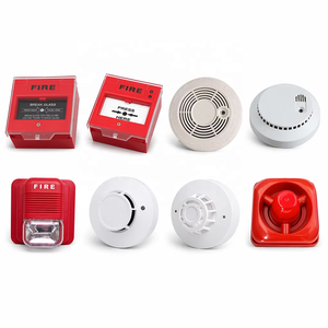 Système d'<span class=keywords><strong>alarme</strong></span> <span class=keywords><strong>incendie</strong></span> au meilleur <span class=keywords><strong>prix</strong></span>, panneaux de commande conventionnels 4 zones avec sonnette d'<span class=keywords><strong>alarme</strong></span> et détecteur de fumée - Product Image 3