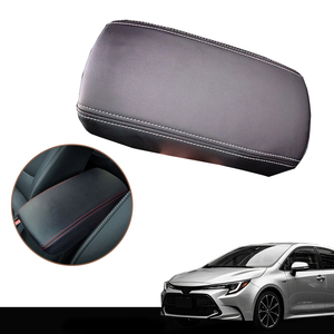 Accessoires intérieurs de voiture, boîte de rangement en cuir pour accoudoir, housse pour <span class=keywords><strong>Toyota</strong></span> Corolla <span class=keywords><strong>Cross</strong></span> XG10 2021 - Product Image 1