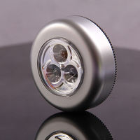 Lampe de placard Boyid à 3 LED, fonctionnant sur piles, pour cuisine, chambre, armoire, lumière de couloir sans fil rechargeable par USB, lumière de nuit pour escalier