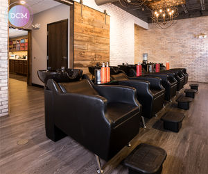 Ensemble d'équipements de salon de coiffure Tête de meuble Spa Lit à shampoing Station de lavage des cheveux Chaise à shampoing pour salon - Product Image 3