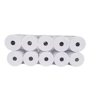 POS Paper Cash Registers Thermal Paper Roll 57mm 75mm 80mm Custom Size Single White Thermal Paper