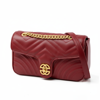 Tas Selempang Kulit Wanita Diamond Schultertaschen Sac En Cuir Femme Buatan Tangan Tas Kustom Wanita Tas Kulit Berkualitas Tinggi Pabrik Tas Selempang Crossbody