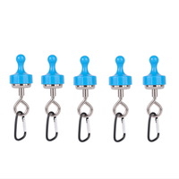 Crochets magnétiques de camping - Clip magnétique, cintre magnétique, épingles à tête magnétique, aimant pour bureau/agrafes, aimant pour réfrigérateur, aimants en vente
