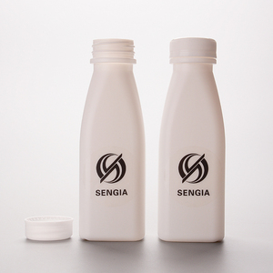 <span class=keywords><strong>Bouteille</strong></span> de lait en HDPE de qualité alimentaire blanche de 330 ml avec bouchon à vis, récipient pour lait frais, lait <span class=keywords><strong>d</strong></span>'avoine, yaourt, boisson, prise en charge de la personnalisation du logo OEM - Product Image 2