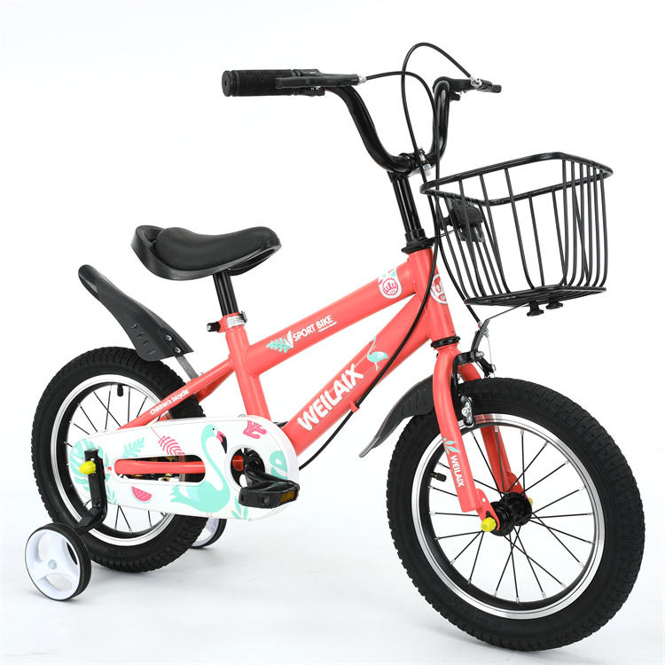 Model sepeda lipat anak-anak, pit baru 12 ''18'' Pink dengan sistem garis  rem garpu aluminium dan baja bersertifikat CE