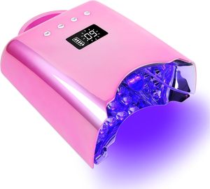 Rechargeable Plastic UV LED Nail <b>Lamp</b> Professional <b>Wireless</b> 78W Fast Curing Home Use Portable Nail Machine 39pcs Led Bulbs Auto - Product Image 2