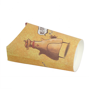 Caja <span class=keywords><strong>de</strong></span> cartón personalizada para patatas fritas, caja <span class=keywords><strong>de</strong></span> cartón plegable para pollo, <span class=keywords><strong>taza</strong></span> <span class=keywords><strong>de</strong></span> chips desechables - Product Image 6