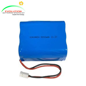 LED sahne aydınlatma için 18650-3S2P ICR18650 5200MAH 11.1V Li-ion pil paketi - Product Image 1