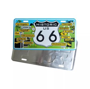 Plaques Métalliques Rectangulaires Personnalisées Rétro Vintage en Gros, Gaufrées, 6x12 pouces, Peintes et Sérigraphiées, <span class=keywords><strong>D</strong></span>écoration Murale, OEM Disponible - Product Image 3