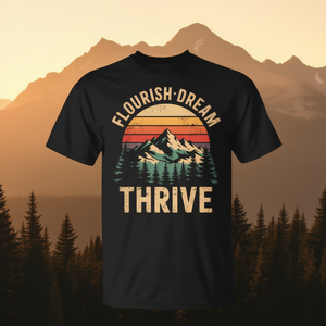 Camiseta Flourish Dream Thrive, Tallas Unisex para Adultos, Ropa Promocional - Product Image 3