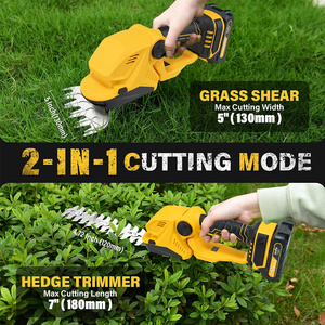 Offre Spéciale MVM Tondeuse à Haies et Cisaille à Gazon Sans Fil 24V avec Lame de 120mm Qualité Industrielle DIY Garantie 1 An Offre Spéciale Power H - Product Image 5