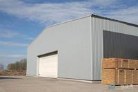Bâtiment d'entrepôt préfabriqué en acier de 5000 mètres carrés avec services de soudage et de découpe