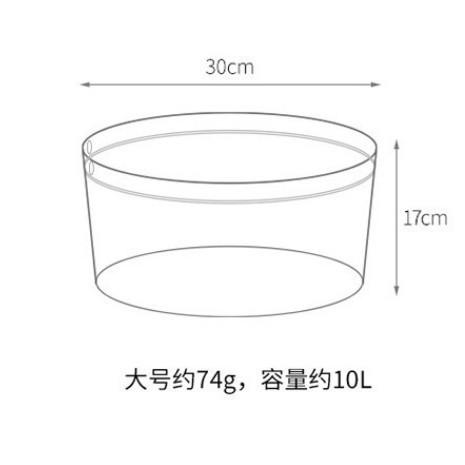 Lavabo plegable - Tamaño grande [Tamaño estándar]