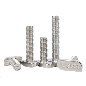 Vis en T en acier inoxydable 304 à tête carrée pour profilés en aluminium et fentes PV, taille de la tête 14,5/18/23 - Product Image 6