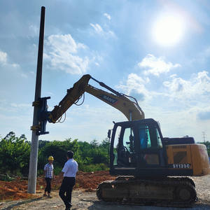 Manutentionnaire de poteaux rotatif XUVOL Max. Grappin de levage 1,5T adapté aux excavateurs de 10 à 15 tonnes, machines de construction, manipulateur de tuyaux - Product Image 6