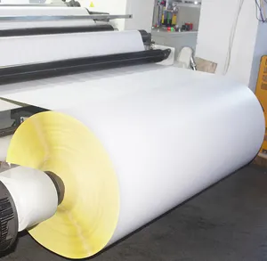 Papel de transferencia Jumbo papel adesivo nóng chảy Jumbo thô truyền nhiệt giấy dính