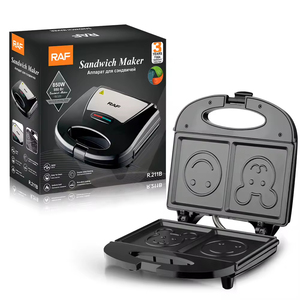 Máquina Eléctrica 6 en 1 para Desayunos: Panqueques, Donuts, Waffles, Panini y Sándwiches (2 Rebanadas) - Product Image 5